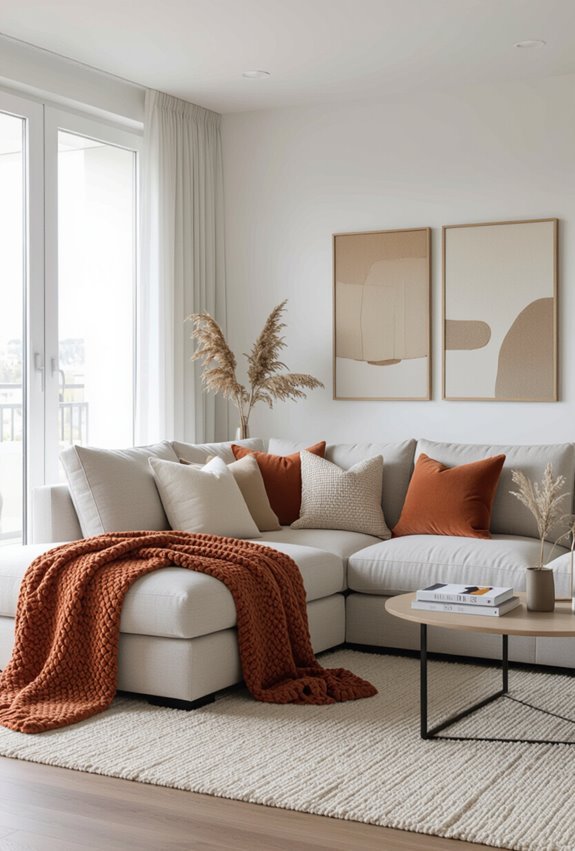 layered textured cozy accents