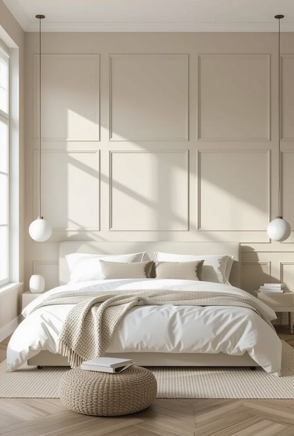 layered textured panel wall designs
