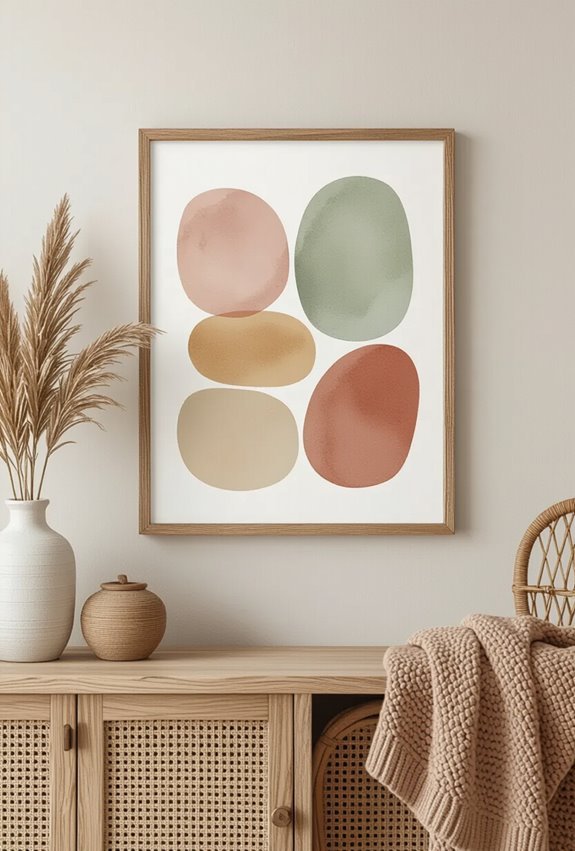 layered textured watercolor frames