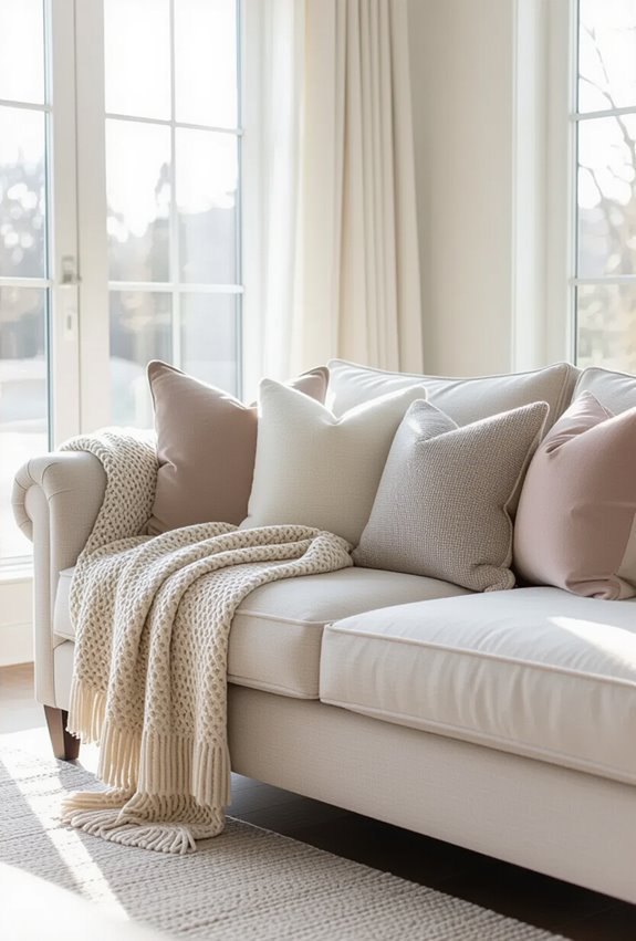 layered textures and seasonal swaps