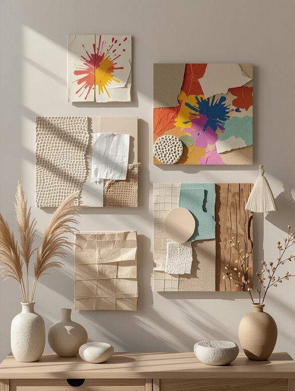 layered textures create depth