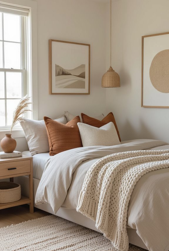 layered textures create warmth
