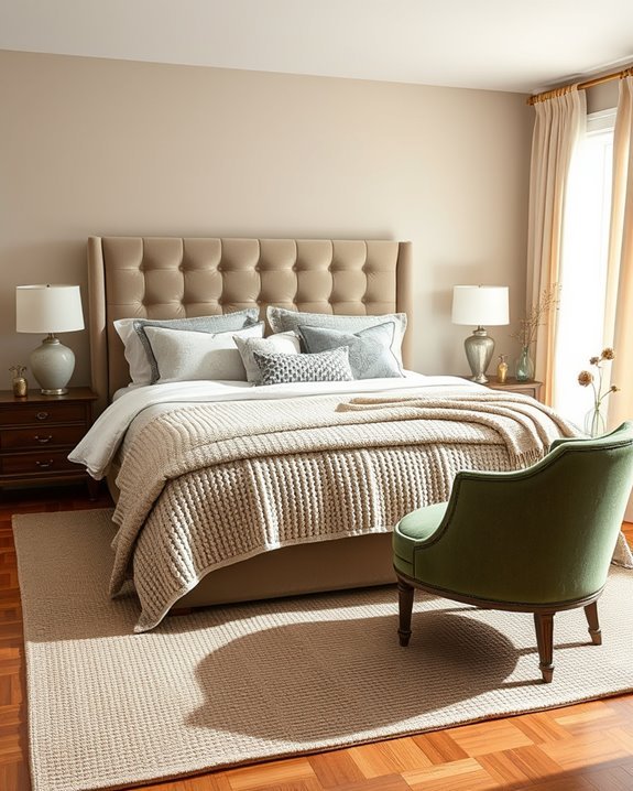 layered textures enhance comfort