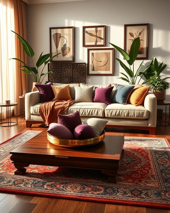 layered textures for comfort