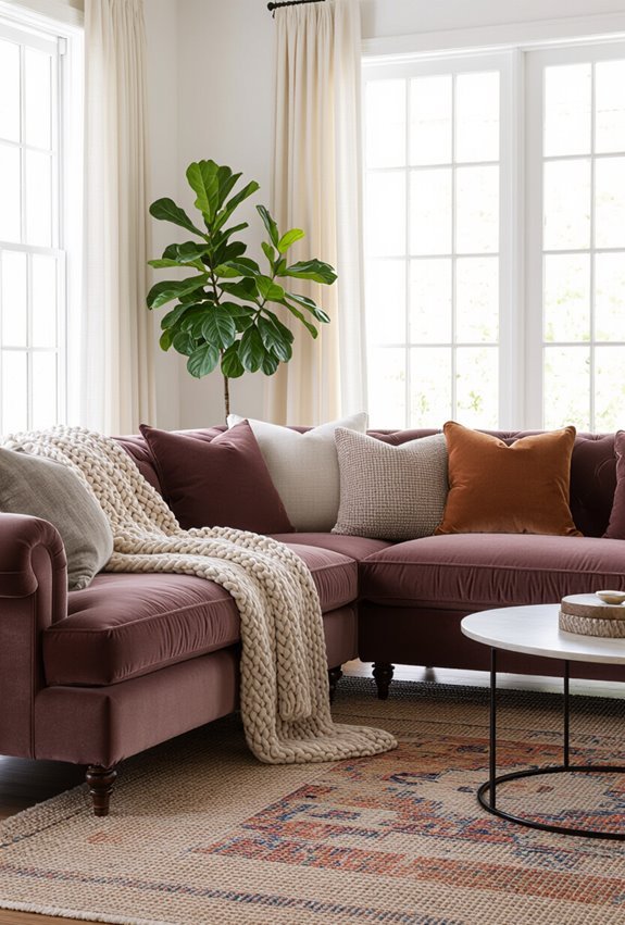 layered textures for cozy depth