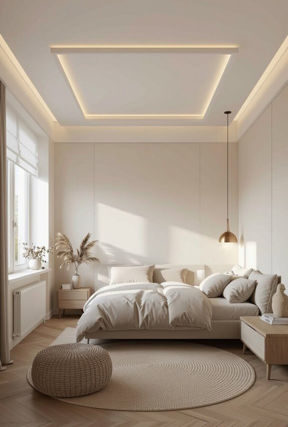 layered two level pop ceilings