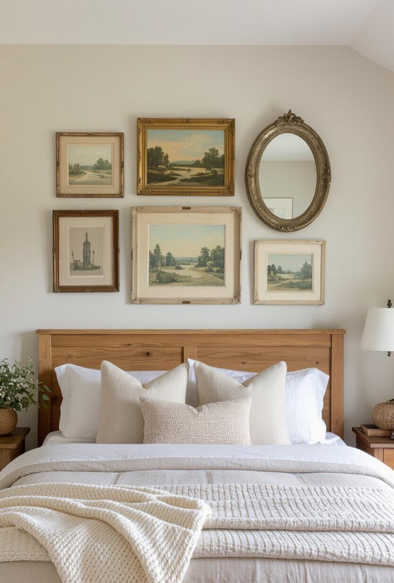 layered vintage framed gallery