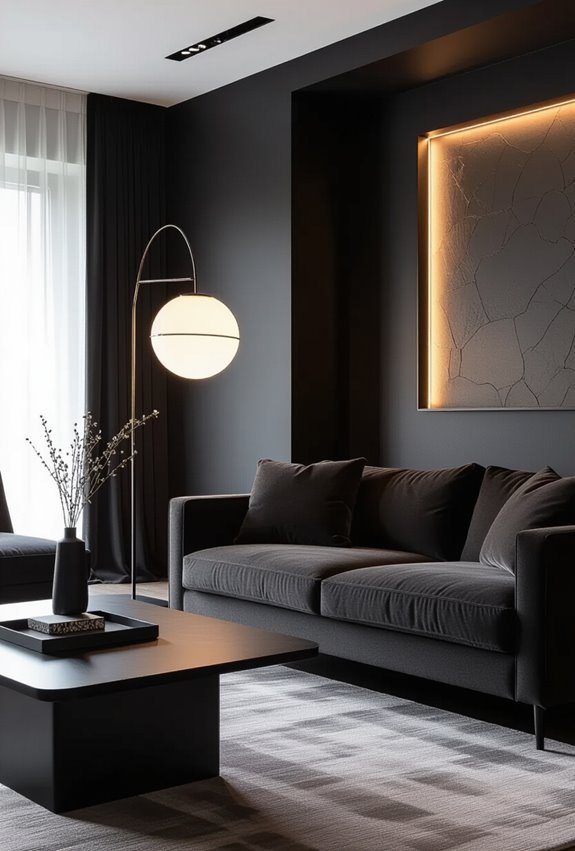 layered warm accent lighting