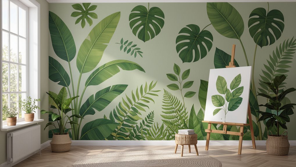 leaf shapes and scale