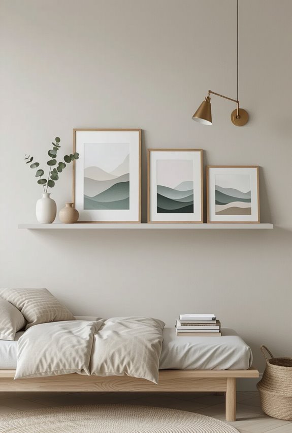 leanable renter friendly art display