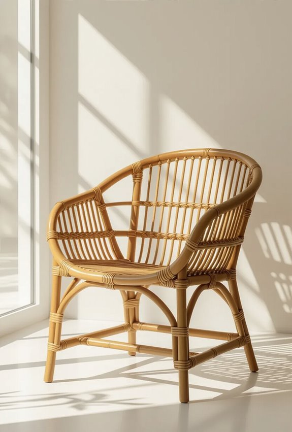led accented bamboo texture highlight