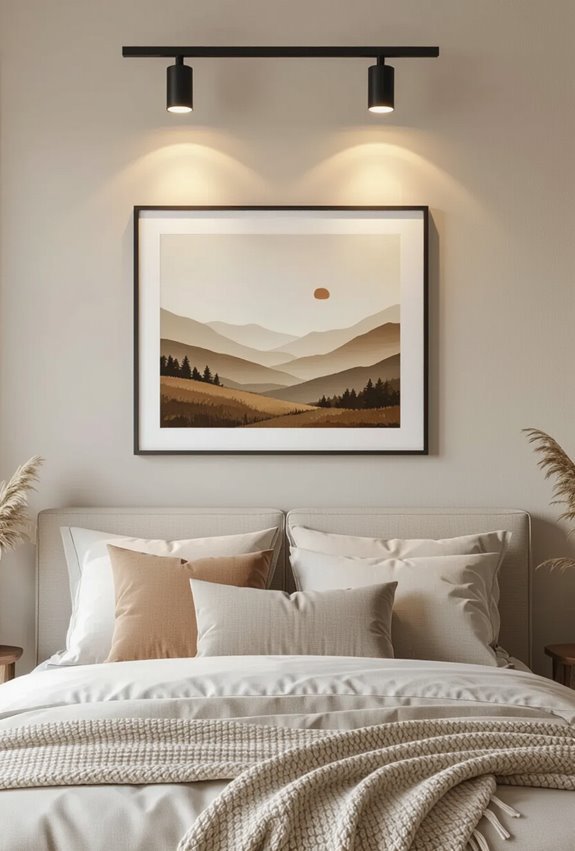 led archival spotlighting for artwork