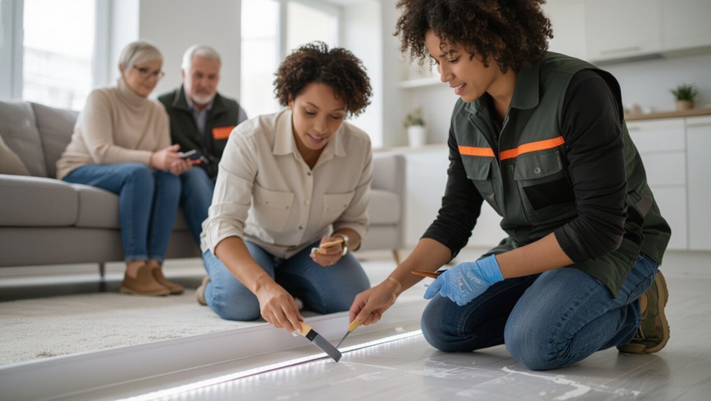 led lights and paint safety