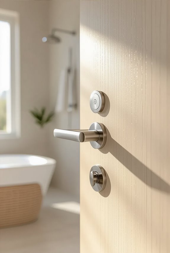 lever handles and push plates