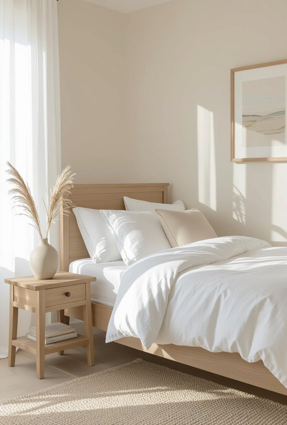 light beachy whitewashed wood