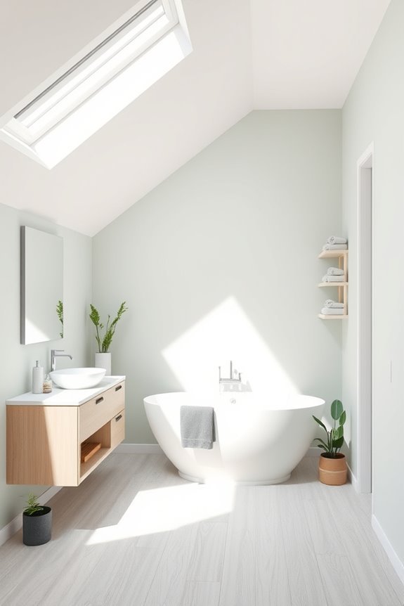 light colors enhance space