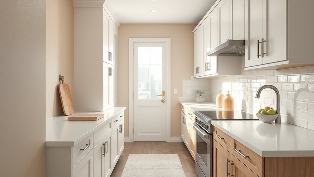 light colors expand space