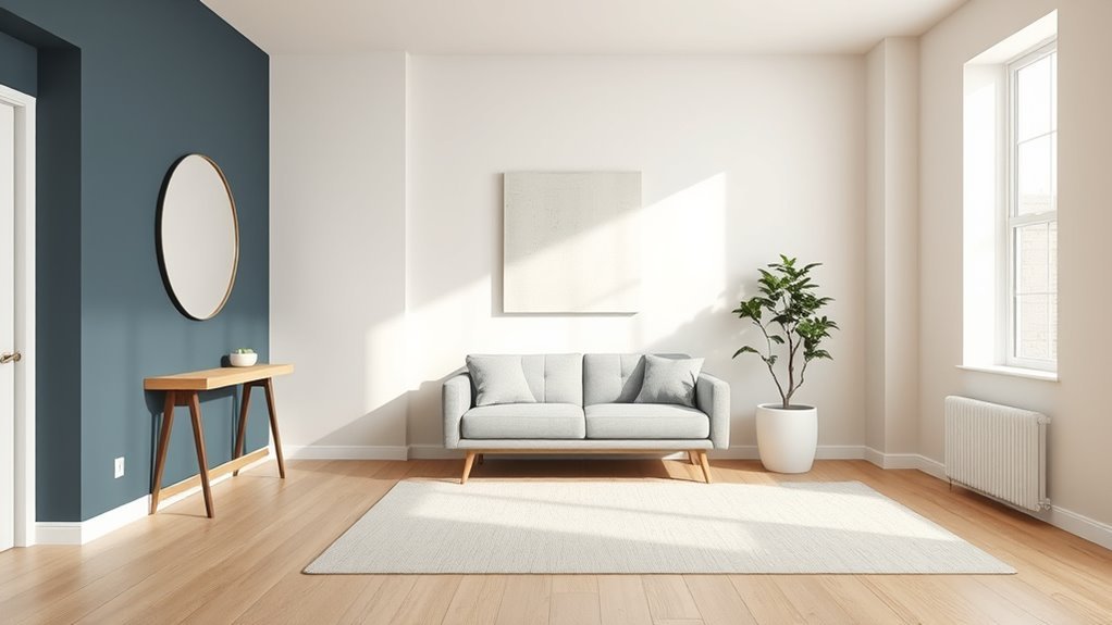 light colors for small rooms