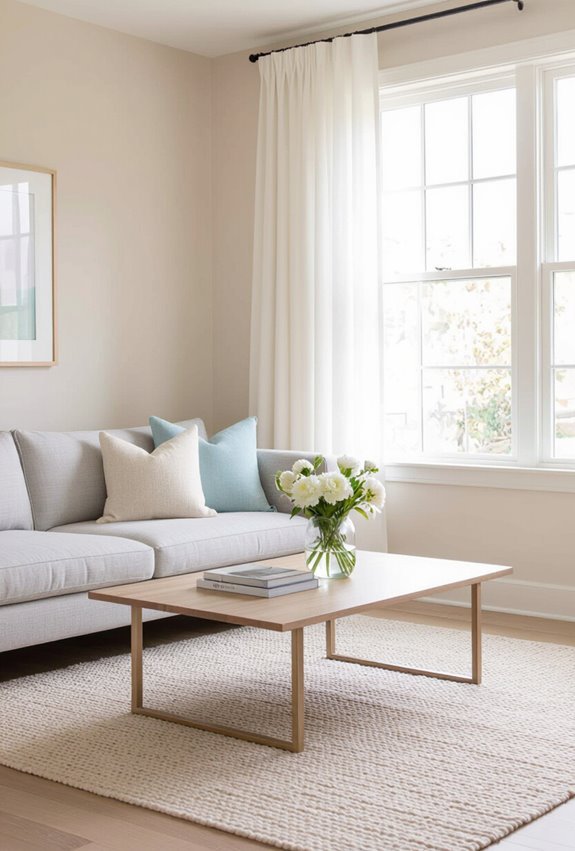 light colors visually expand space