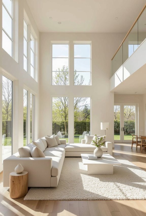 light neutrals for airy space
