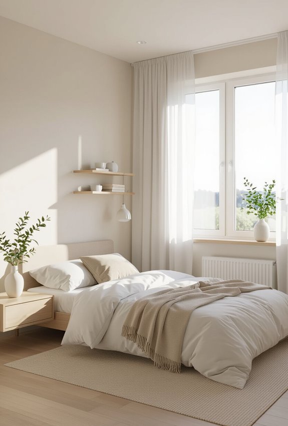 light pastels expand visual space