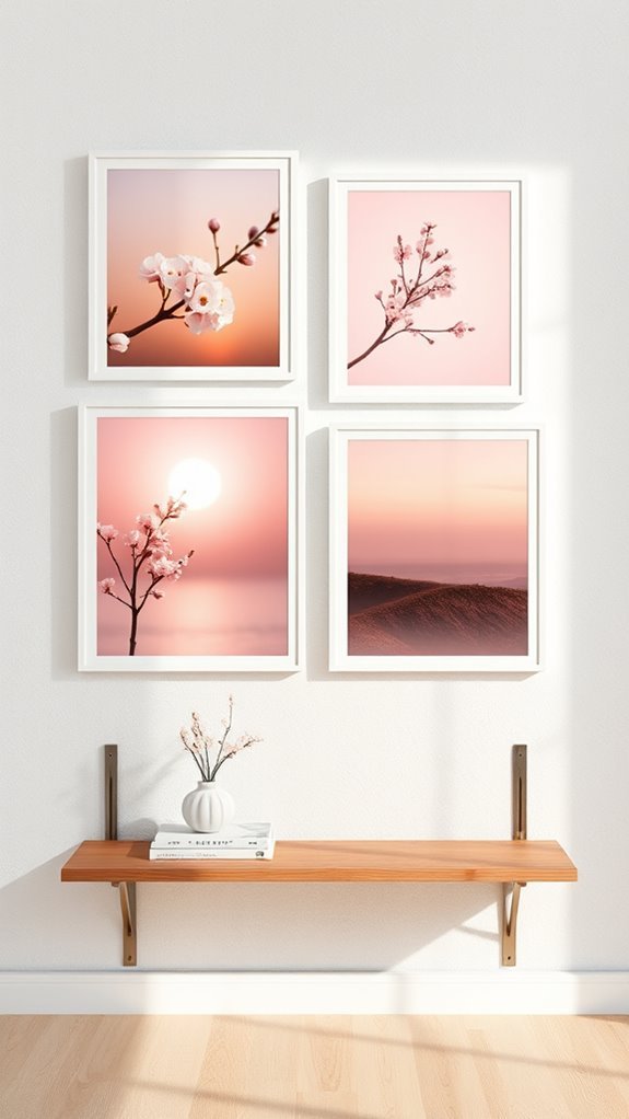light pink decor inspiration