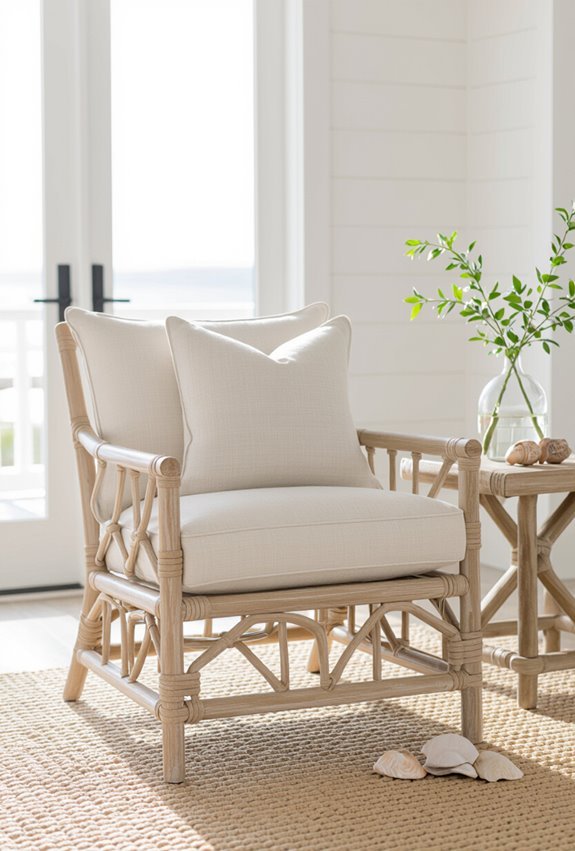 light weathered coastal furnishings