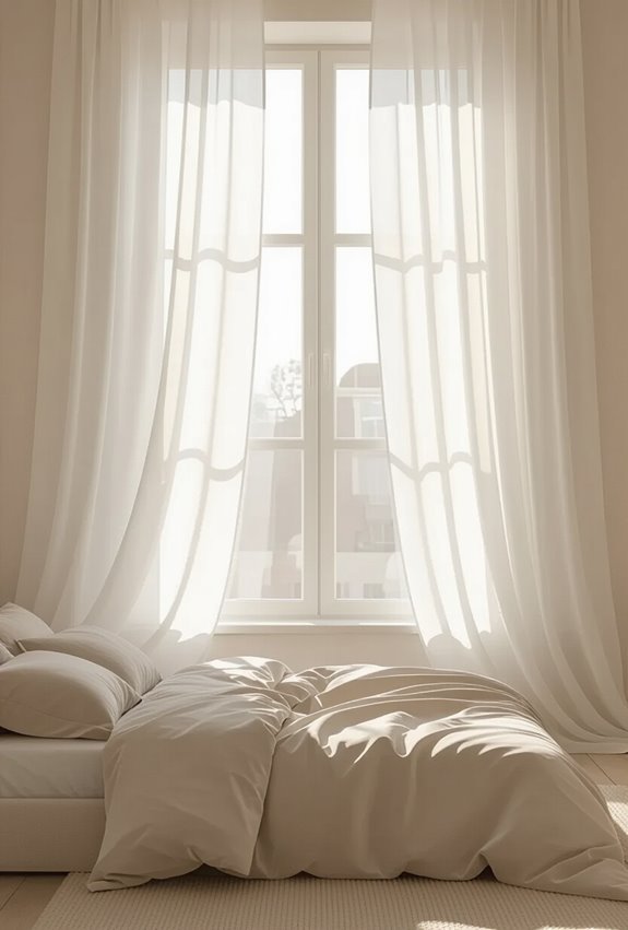 linen sheers soften angles