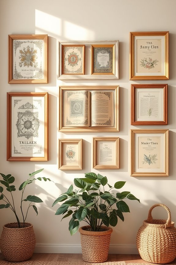 literary charm wall decor