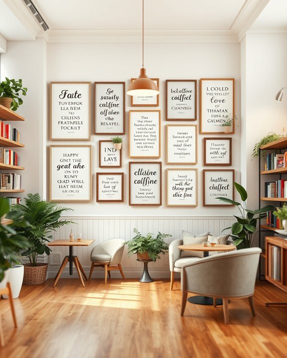 literary quotes enhance ambiance