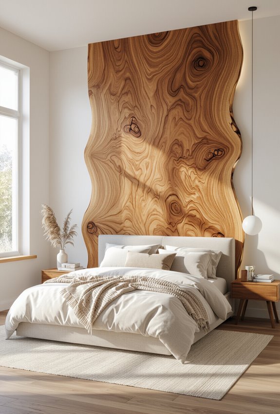 live edge warmth and texture