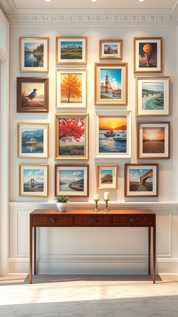 local art for entryway