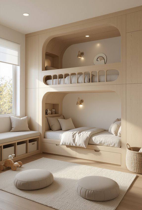 lofted adventurous play bed