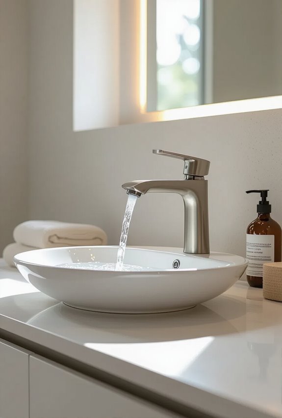 low flow sensor faucets save