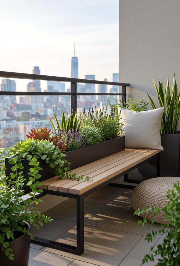 low maintenance balcony gardening techniques