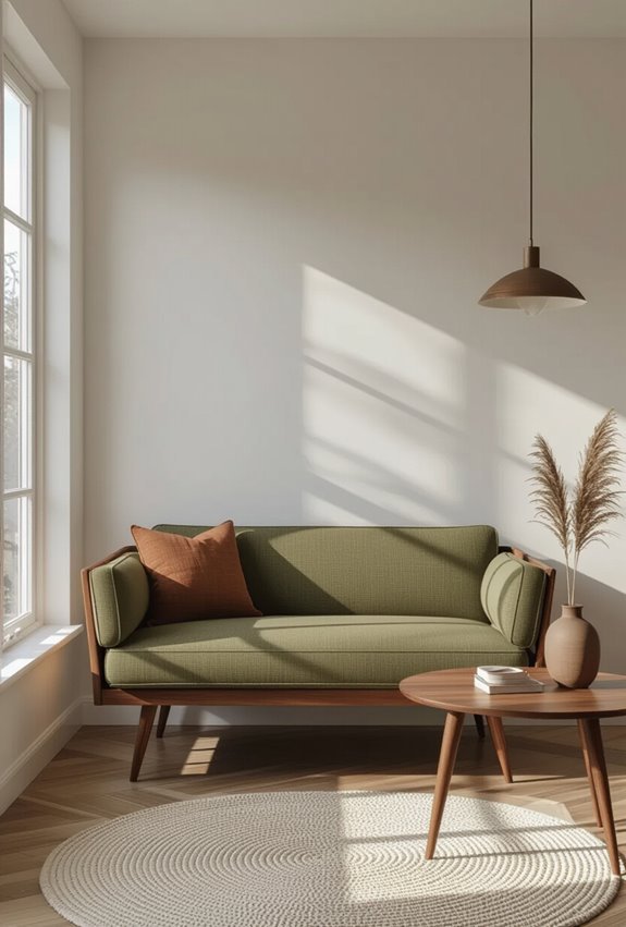 low profile mid century layout