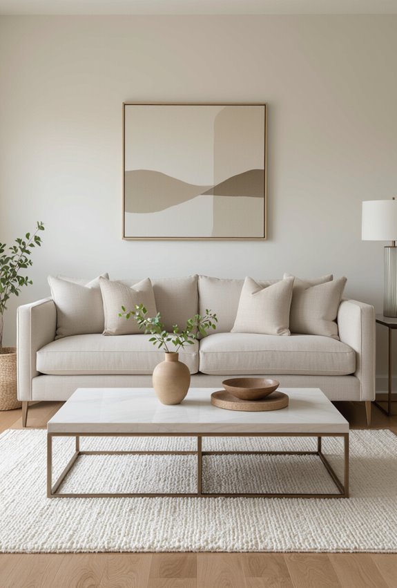 low profile scaled down seating
