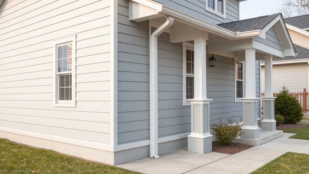 low sheen hides imperfections