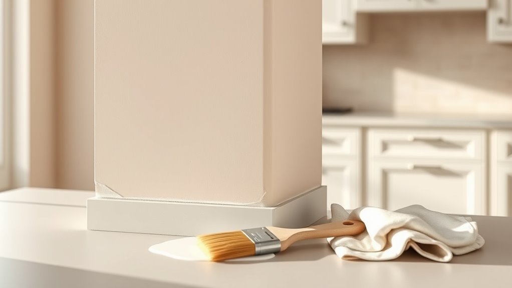 low sheen reflective wall finish