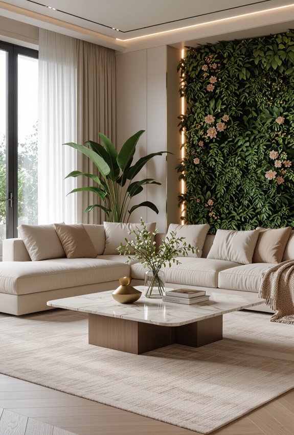 lush living wall bouquets