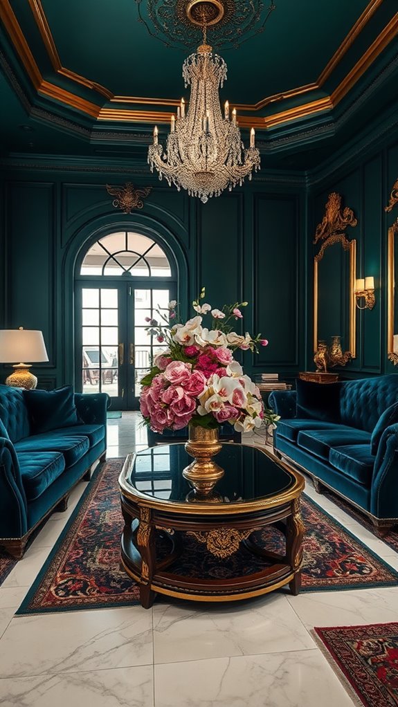 luxurious and vibrant hues