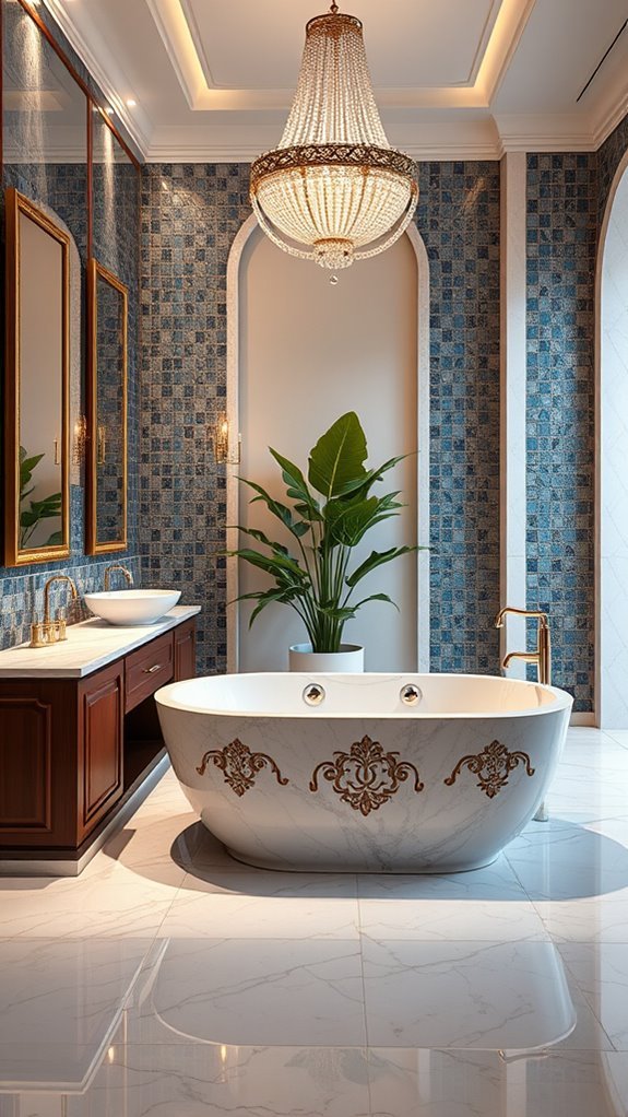 luxurious arabic bathroom fixtures