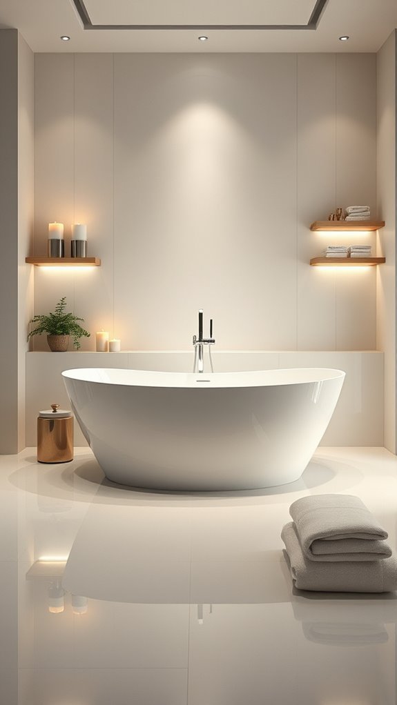 luxurious bathing audio experience