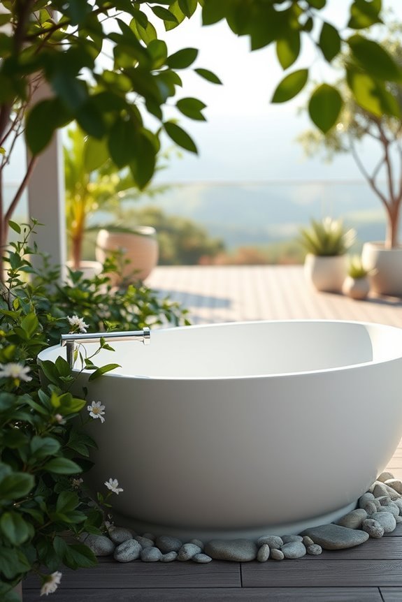 luxurious bathtubs with seating