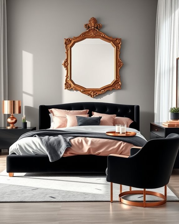 luxurious chic bedroom decor