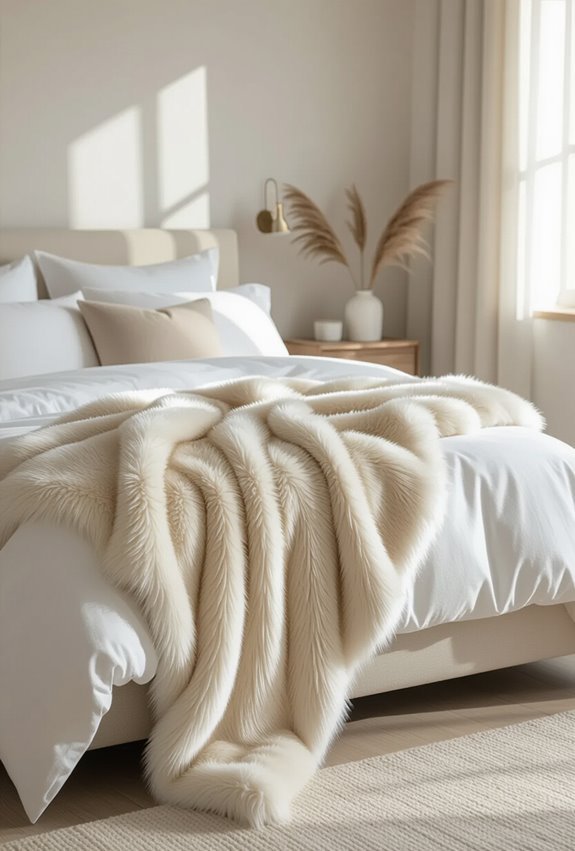 luxurious cruelty free faux fur