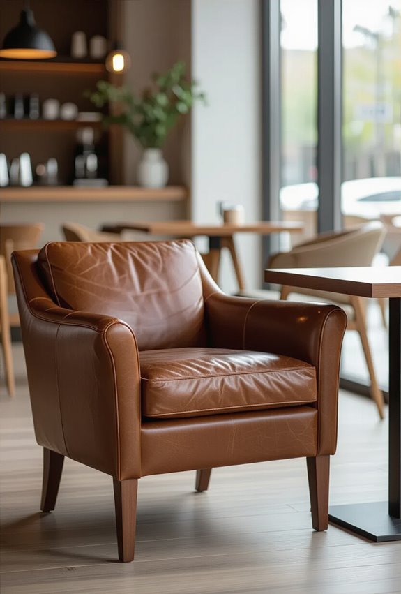 luxurious durable leather seating
