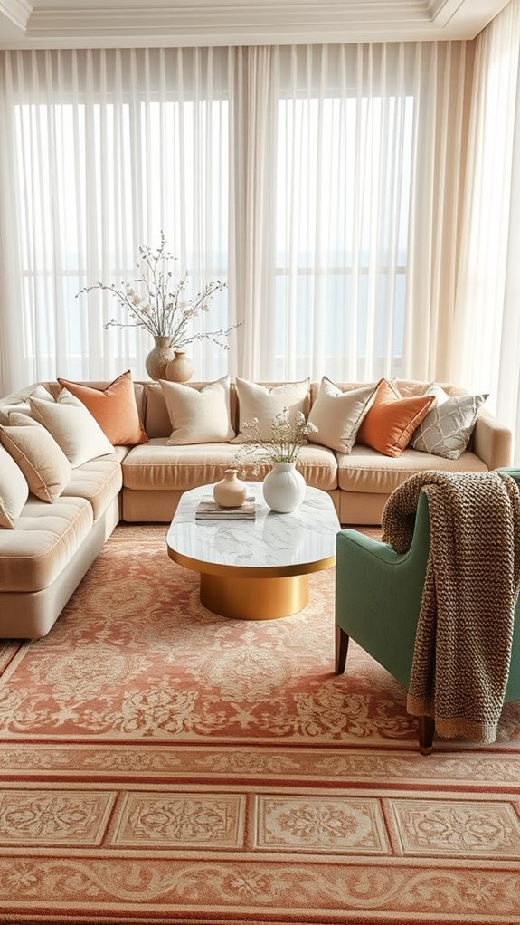 luxurious fabrics elevate interiors