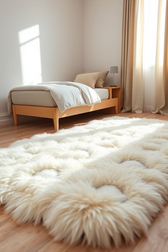 luxurious faux fur comfort