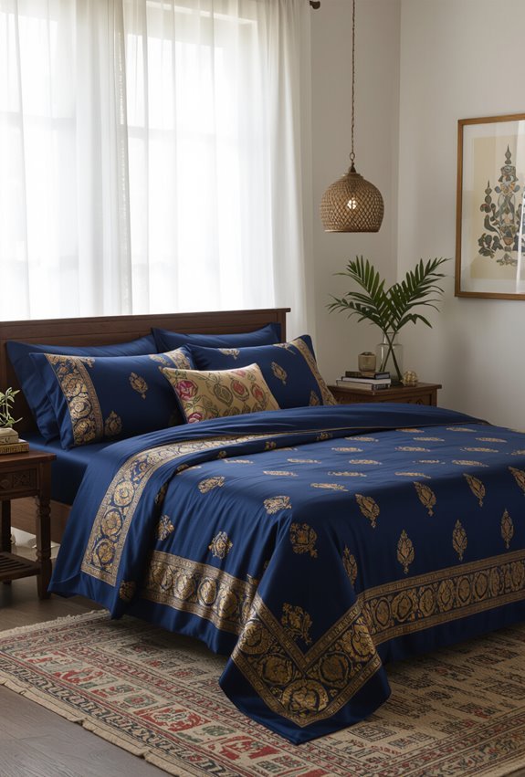 luxurious indian silk sanctuary